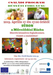 Családi program - Húsvéti forgatag Súron