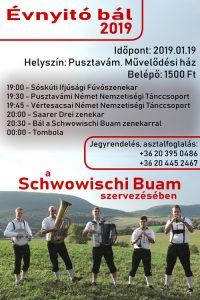 Mûsoros Évnyitó bál Pusztavámon