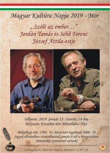 "Szólt az ember..." - Jordán Tamás és Sebõ Ferenc József Attila estje Móron