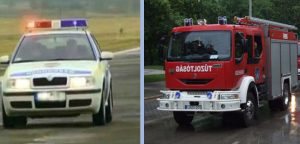 Személyautók karamboloztak Bakonyszombathelyen