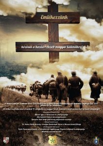 Megemlékezés Vérteskozmán az elesett magyar katonákra