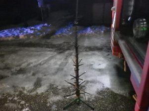 Karácsonyfa gyulladt ki Székesfehérváron
