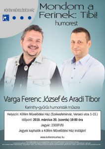 Stand-up, kabaré és zenés paródiák a Köfémben