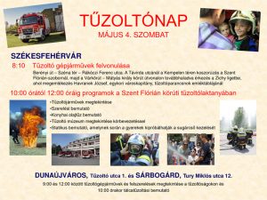 Tûzoltónapi programokra várják az érdeklõdõket Székesfehérváron