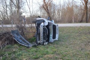 A Bakonycsernye és Súr közötti pénteki balesetrõl - Képekben