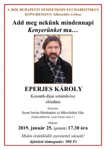 Eperjes Károly elõadása Székesfehérváron