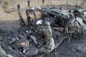 A vasárnapi 81-es úti tragédia megrázó képei