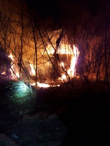 A csütörtöki oroszlányi tûzesetrõl - Képgalériával is