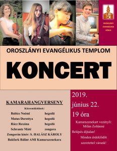 Kamarahangverseny Oroszlányon