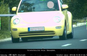 Kisbéri rendõrök: 9 óra alatt 83 gyorshajtó