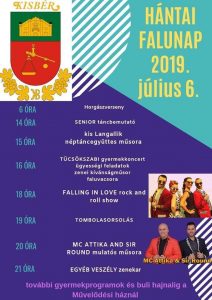 Hántai Falunap 2019. programja