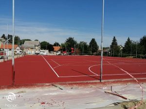 Elkészült a Szent Erzsébet Iskola rekortán pályája