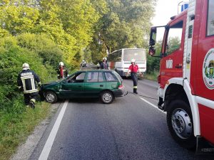 Baleset Mór és Csókakõ között a 81-esen - Frissítve