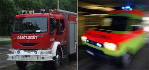 Baleset a 81-esen Bakonysárkánynál