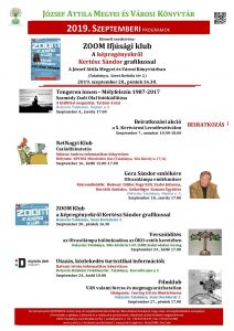 A József Attila Megyei és Városi Könyvtár programja Tatabányán