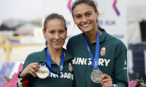 Budapesten nyert világbajnoki ezüstöt a Barta Luca, Réti Kamilla öttusa-páros!