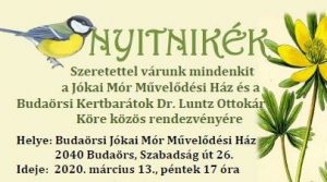 Elmarad a Nyitnikék rendezvény is!