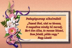 Pedagógus nap – másként