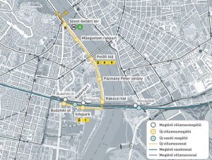 A kormány folytatja a Budai Fonódó villamoshálózat építését