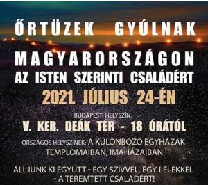 Őrtüzek gyúlnak július 24-én