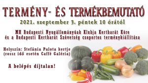 TERMÉNY ÉS TERMÉKBEMUTATÓ