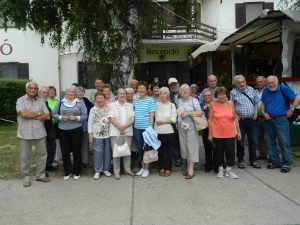 A Nyugdíjas Polgári Egyesület a Tisza - tavi Ökocentrumban járt
