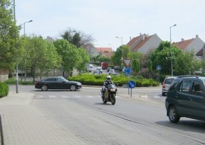 Egy igazán veszélyes körforgalom