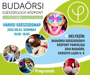 Városi egészségnap lesz szombaton, szeptember 3-án