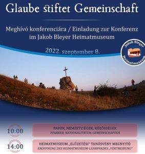 Egész napos közösségépítő, egyházi és nemzetiségi témákat bemutató konferencia