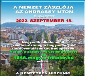 Elindul ismét a Nemzet Zászlója