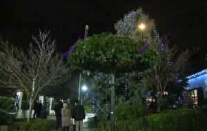 Adventi gyertyagyújtások a Templom téren