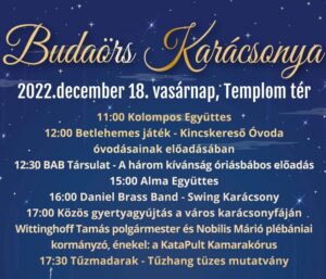 Budaörs Karácsonya 2022