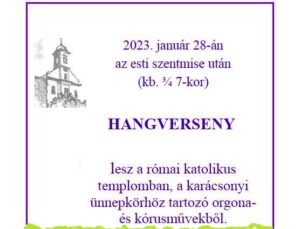 A karácsonyi ünnepkör dallamai
