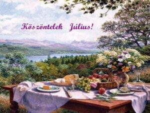 Július – Szent Jakab hava, Áldás hava