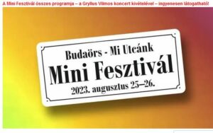 A Mi Utcánk – Mini Fesztivál a Clementis utcában