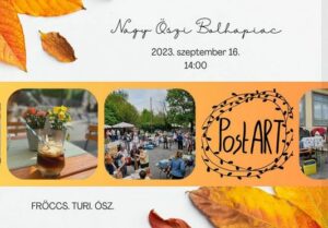 Nagy őszi bolhapiac a PostART-on