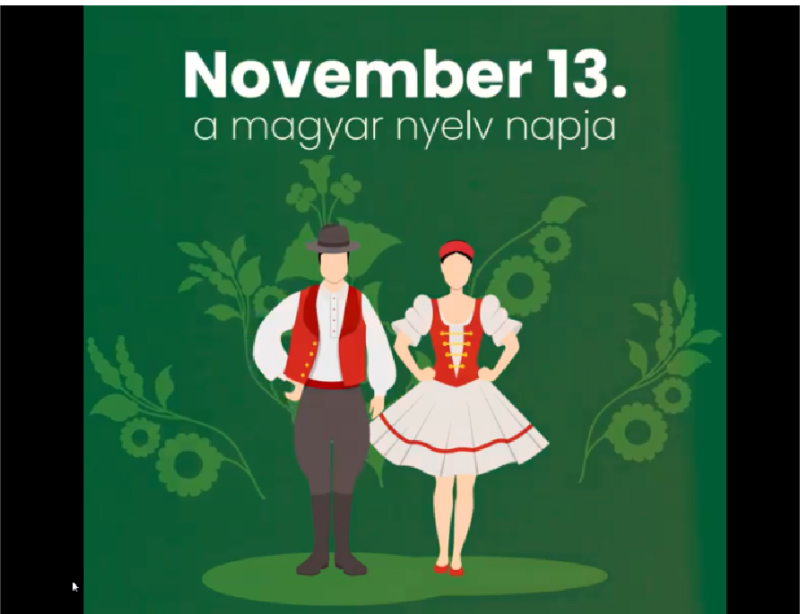 A magyar nyelv napja – november 13 - Minálunk