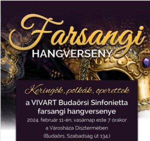 Farsangi hangverseny a Városházán