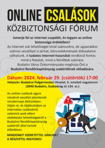 Tájékoztató a biztonságos internetezésről