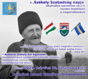 A Székely Szabadság Napja Budaörsön
