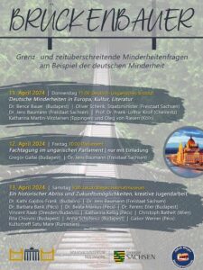 Brückenbauer - német nyelvű konferencia Budapesten és Budaörsön