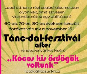 Régi családi képeket vár a művelődési ház