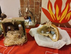 Betlehemi jászolok a Mindszenty Iskolában