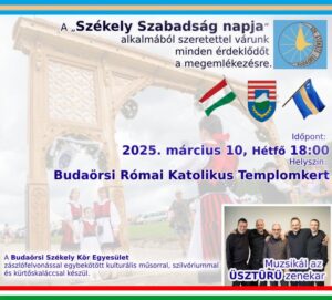 A Székely Szabadság Napja Budaörsön