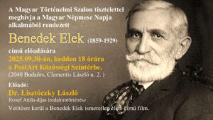 Benedek Elek est a PostArton