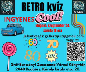 Retro kvíz a könyvtárban szeptember 24-én