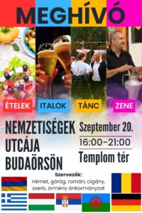 Budaörsi nemzetiségek találkozója a Templom téren