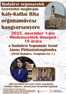 Budaörsi Orgonaestek el(s)ején: Káli-Kullay Rita koncertje