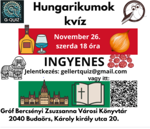 Ismét kvíz - est a könyvtárban