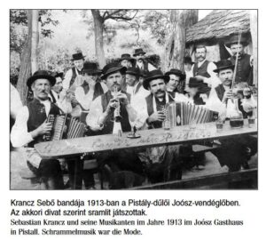 A régi zenészekről, zenekarokról